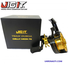 Катушка зимняя Jig It & Hearty Rise Team Dubna Chilly Moon PG RH праворучная